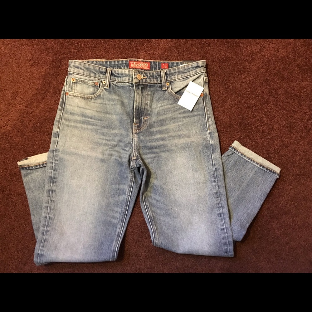 Sienna Slim boyfriend jeans Lucky brand  NWT